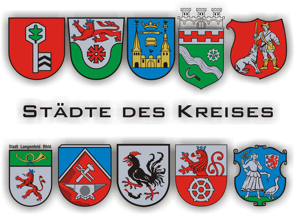 Stadt Im Kreis Mettmann Vier Buchstaben Kreisverwaltung Mettmann / Städte des Kreises
