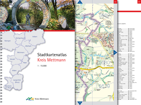 Kreisverwaltung Mettmann / Karten