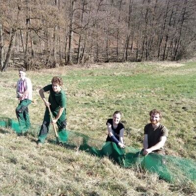 Bild vergrößern: neu190311_FJ Krtenzaunaufbau Langenberg