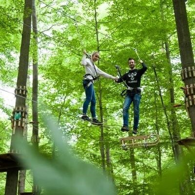 Bild vergrößern: Waldkletterpark Waldkletterpark Velbert Langenberg