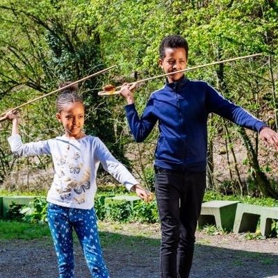 Bild vergrößern: Ferienprorgamm_Steinzeit