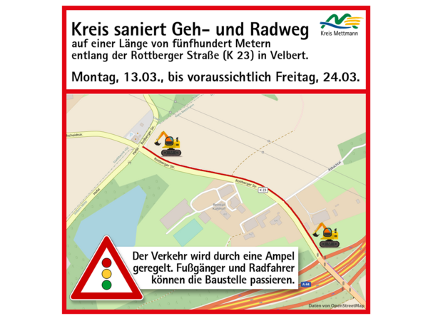 Baustelle Rottberger Straße