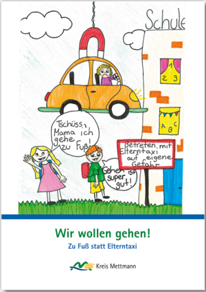 Bild vergrößern: Titelbild der Broschuere "Wir wollen gehen!"