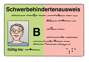 Leichte Sprache: Schwerbehindertenausweis