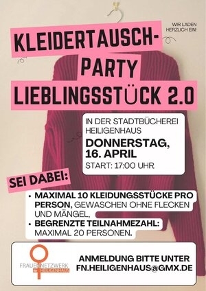 Bild vergr&ouml;&szlig;ern: Kleidertauschb&ouml;rse Heiligenhaus