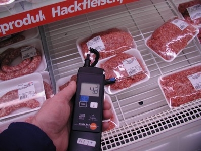 Temperaturkontrolle durch die Lebensmittelüberwachung Temperaturkontrolle durch die Lebensmittelüberwachung